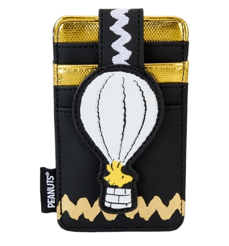 Loungefly Peanuts 75th Anniversary Snoopy Aviator Faux Leather Card Holder (PNWA0030)