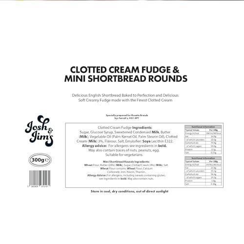 Josh & Jim's Clotted Cream Fudge & Shortbread Biscuits Gift Box 7