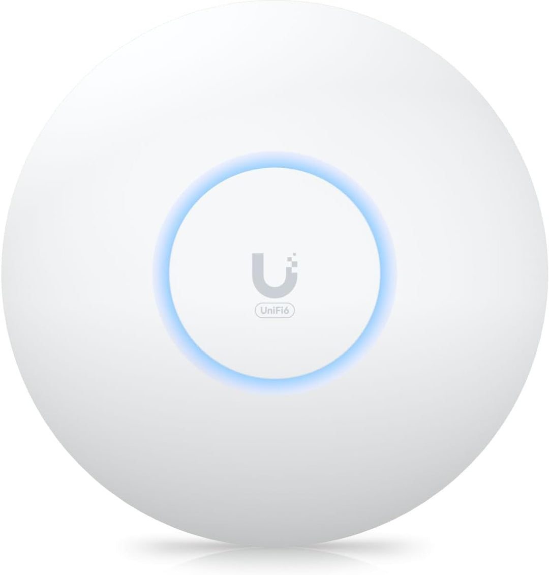 Ubiquiti UniFi U6+ Wireless Access Point - 3.0 Gbps, RJ45, No PoE Injector, Black