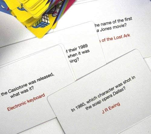 Gift Republic Awesome 80s Trivia Card Game 2
