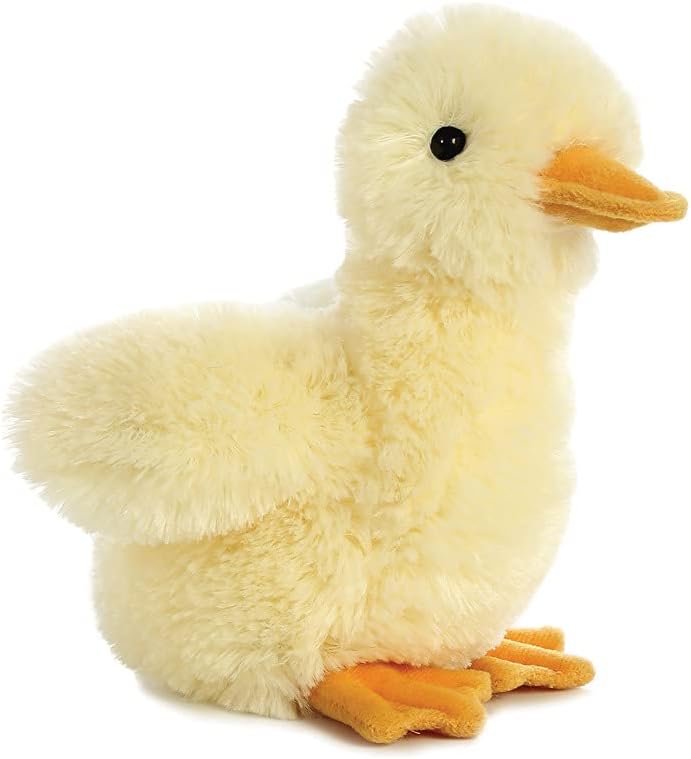 Aurora Mini Flopsies Spring Collection Quacker - Soft Plush Toy for Babies & Toddlers