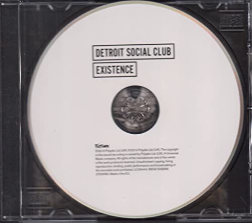 Existence - Debut Album by Detroit Social Club, Co-Produced by David Burn & Jim Abiss (Arctic Monkeys, Kasabian, UNKLE)