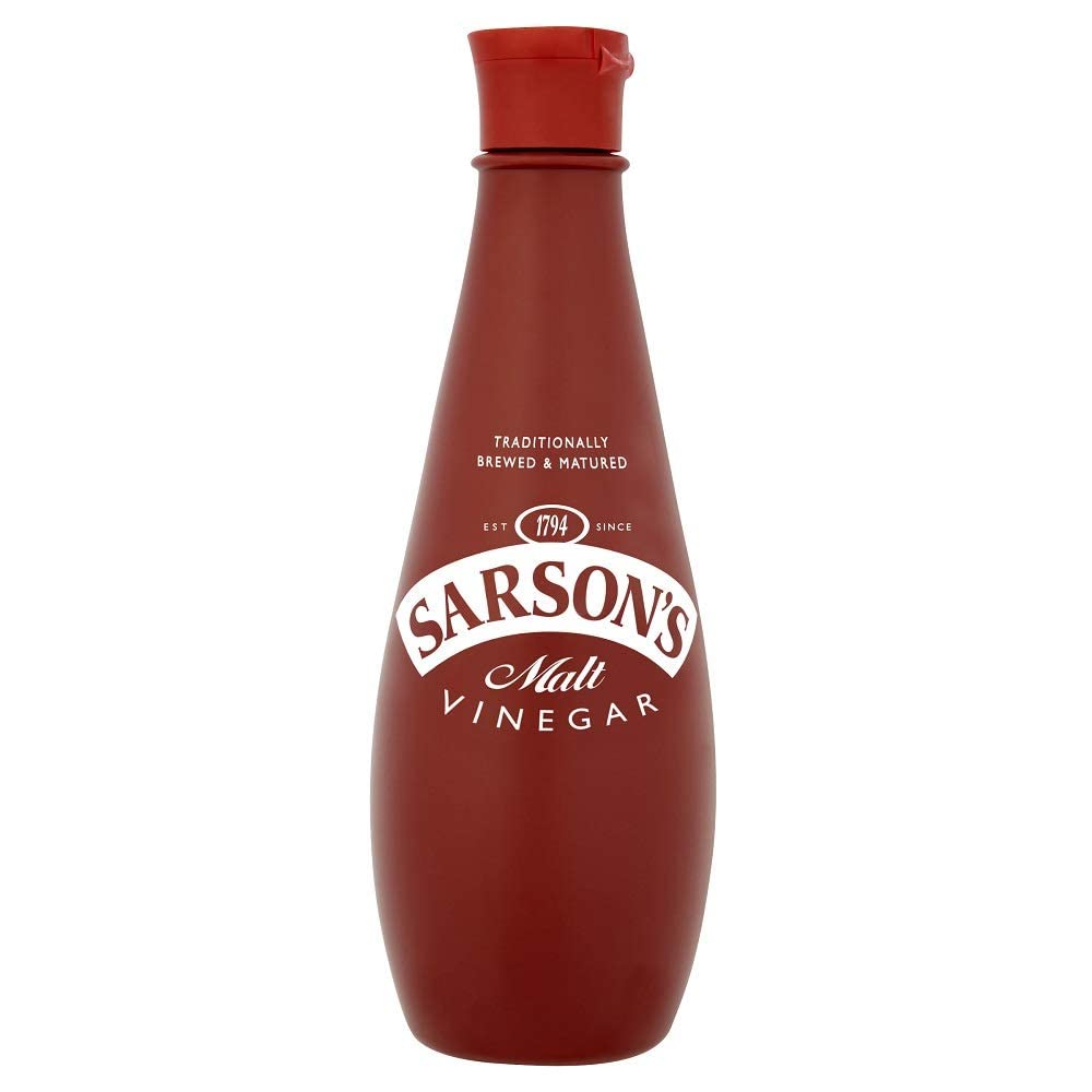 Sarson's Malt Vinegar - Traditional Brewing Since 1794 | 300g Plastic Bottle 1