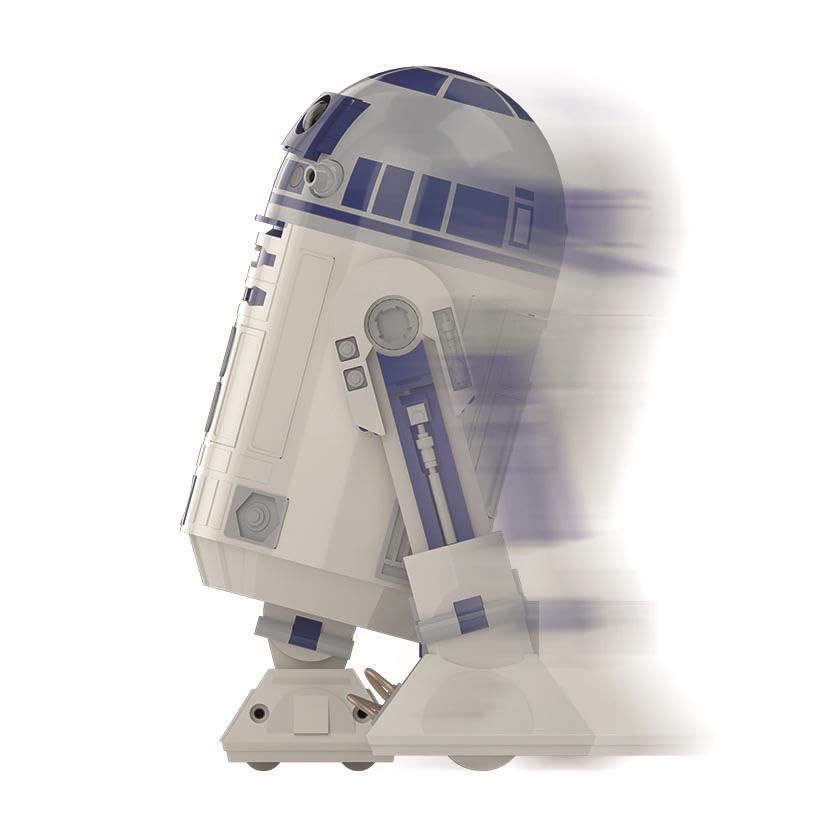 Clementoni R2-D2 Robot - Buildable Star Wars Robot with LED Lights & App Control