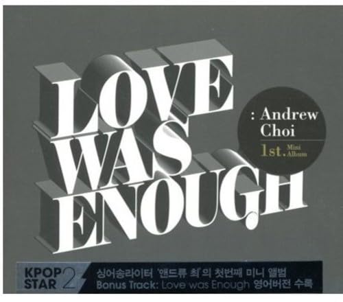 Sony Korea Love Was Enough - K-Pop Album (LWE-001)