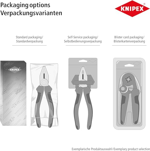 KNIPEX - Needle-Nose Combination Pliers (08 22 145)