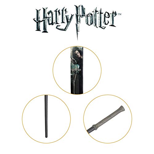 The Noble Collection Bellatrix Lestrange Wand in Standard Windowed Box 10