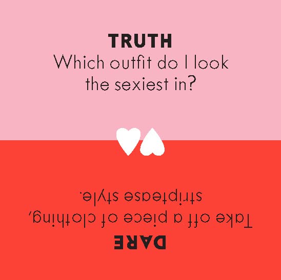 Chronicle Books After Dinner Amusements: Truth or Dare for Couples Game | 50 Questions & 50 Challenges 7