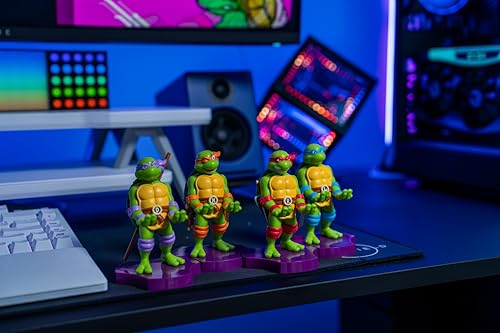Teenage Mutant Ninja Turtles Raphael Mini Tech Holder - Cable Guys Minis Phone & Earbuds Stand 6