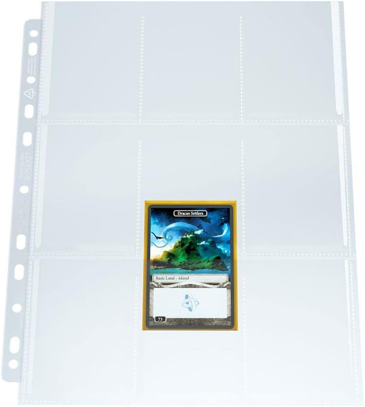 Gamegenic Ultrasonic 9-Pocket Pages Toploading Pack (10)