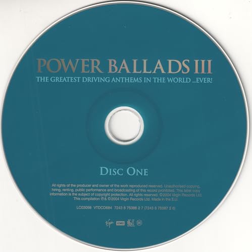 Various Artists - Power Ballads Vol. 3: Even Bigger Even Better [Audio CD]