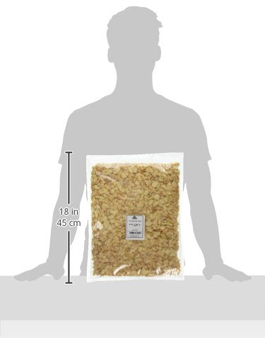 Old India Knoblauchflocken 1 kg – Natürlicher, zusatzstofffreier, gentechnikfreier getrockneter Knoblauch zum Kochen