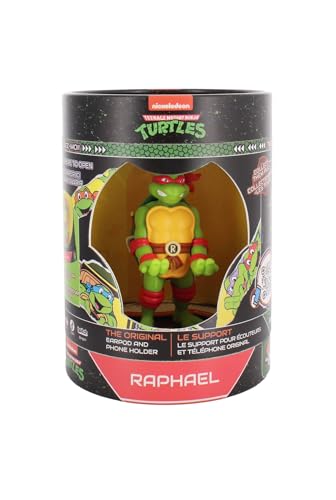 Teenage Mutant Ninja Turtles Raphael Mini Tech Holder - Cable Guys Minis Phone & Earbuds Stand 9