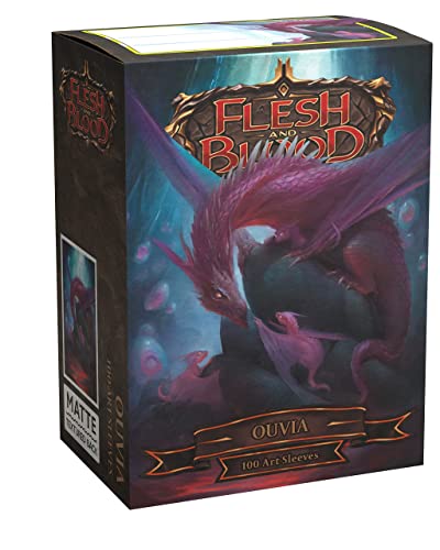 Dragon Shield Flesh and Blood Matte Art Sleeves - 100 Sleeves for Trading Card Protection