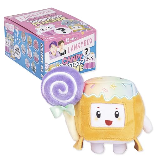 LankyBox Mystery Plush - Candy Collection Mini Plush Blind Box for Kids 3+ 9