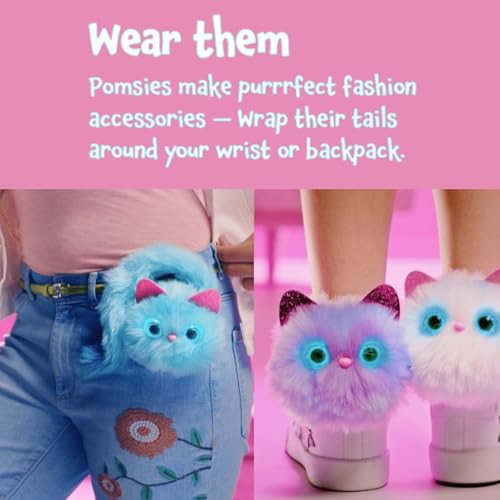 Pomsies Skye Interactive Plush Toy - Light-Up Eyes, Dance & Pet Modes 13