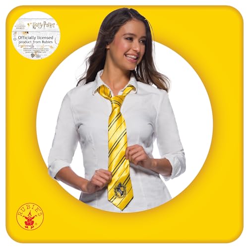 Rubie's Harry Potter Hufflepuff Costume - One Size Fits Most (Deluxe Tie)