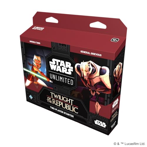 Fantasy Flight Games Star Wars: Unbegrenztes Twilight of the Republic-Starterset für zwei Spieler (FFGSWH0303)
