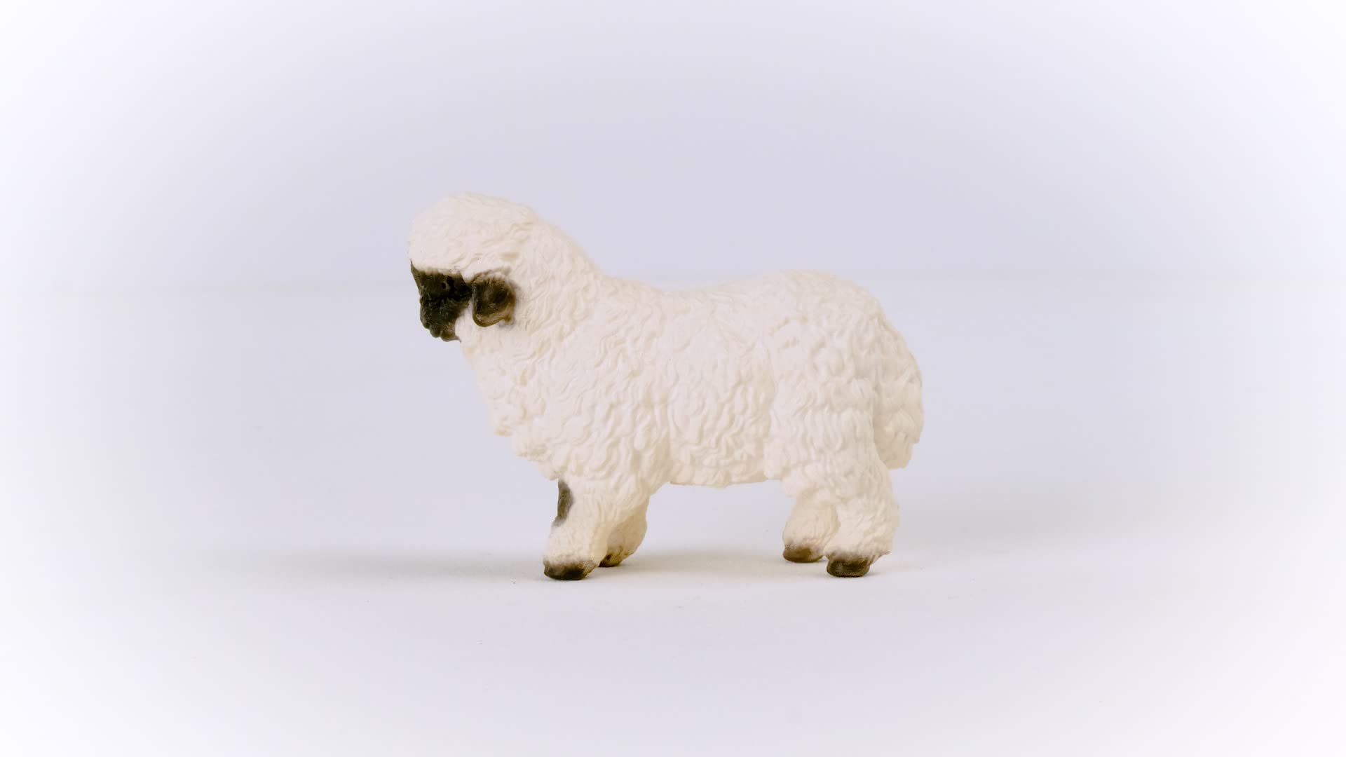 Schleich Valais Black-nosed Sheep Figurine - Farm World | Ages 3-8 | Plastic 4