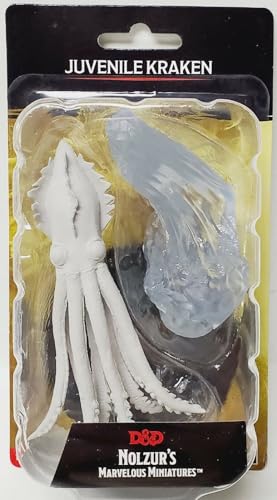 WizKids/NECA D&D Nolzur's Marvelous Miniatures: Juvenile Kraken Miniatures (WZK90255)