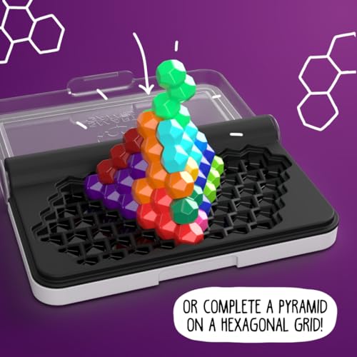 SmartGames IQ Six PRO Electronic Game | Portable | Multicolor | 1 Player 15