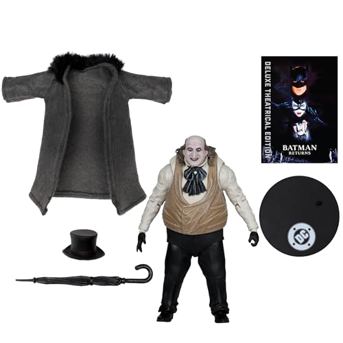 McFarlane DC Multiverse The Penguin (Batman Returns) 7in Action Figure - Ultra Articulated Collectible 9