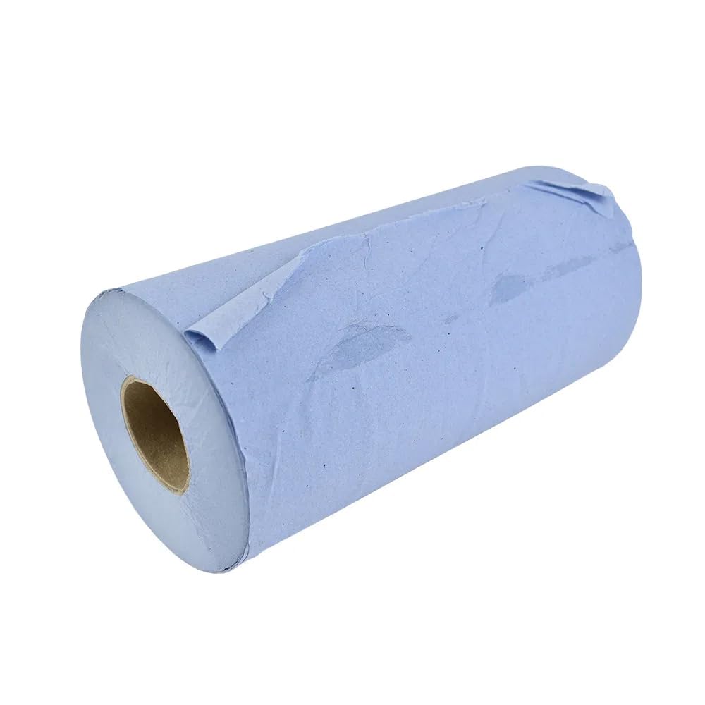 Arctic Hayes Multipurpose Wiping Paper - 2-Ply Centrefeed Blue Roll | 105 Sheets 1
