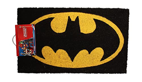 SD Toys - Batman Logo Doormat DC Comics Official Merchandise Coir Entrance Mat