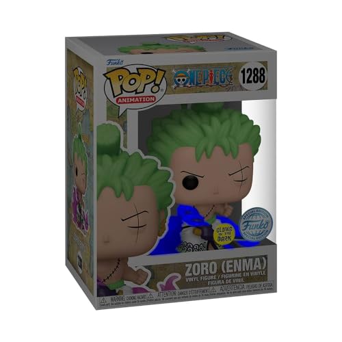 Funko Pop! Animation One Piece - Roronoa Zoro Vinyl Figure (Enma Glow in the Dark) #1288