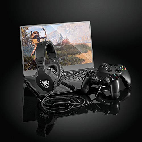 NUBWO U3 3.5mm Gaming Headset for PC, PS4, PS5, Xbox One, Nintendo Switch, Laptop