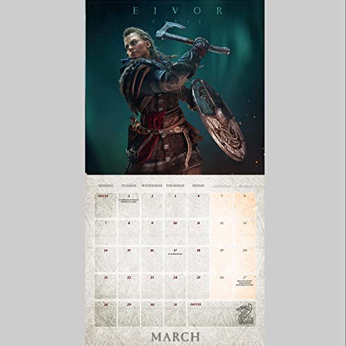 Assassin's Creed Valhalla - Official 2022 Square Wall Calendar