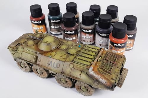 Acrylicos Vallejo Model Wash - Rust Wash Paint (VJ76506)