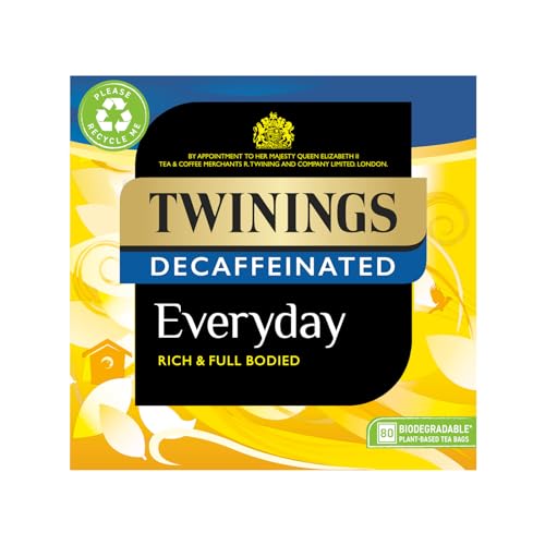 Twinings Decaffeinated Everyday Tea 320 Tea Bags (Pack of 4) - Rich & Full-Bodied Black Tea 7
