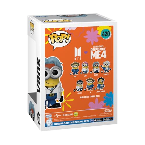 Funko Pop! Rocks Minions x BTS - Suga Vinyl Figure (85968)