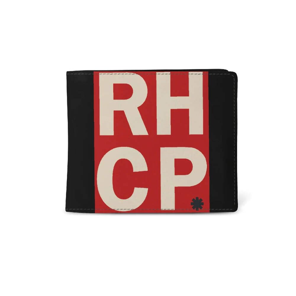 Rocksax Red Hot Chili Peppers Logo Slimline Wallet (RSRHWA01)