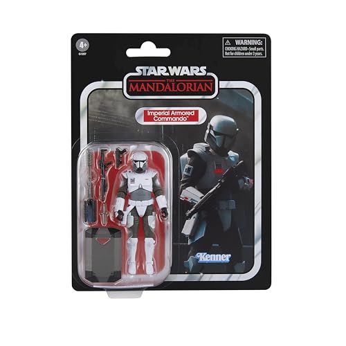 Star Wars The Vintage Collection Imperial Armored Commando Action Figure | 3.75-Inch | 5 Accessories 2