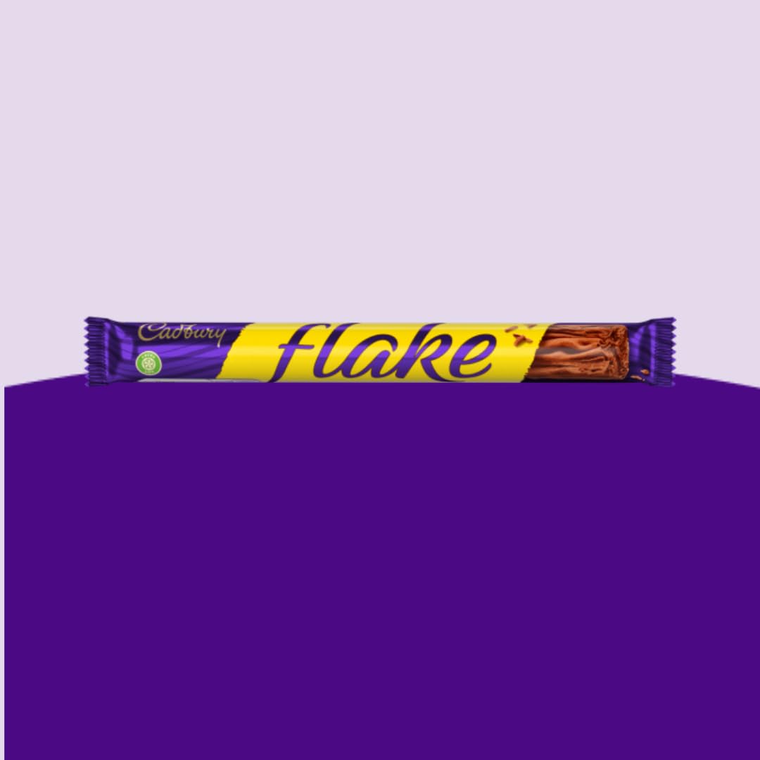 Cadbury - Flake Chocolate Bar The Crumbliest Flakiest Milk Chocolate 4 x 25.5g 3