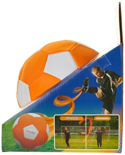 KickerBall 1190 - Aerodynamic Football for Swerving, Curving & Bending Tricks | Ages 6+