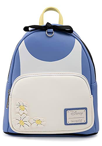 Loungefly Disney Alice in Wonderland Mini Backpack with Detachable Wristlet (WDBKS0009)