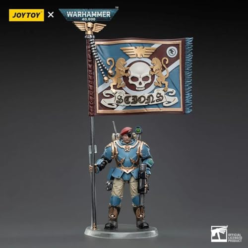 Bloomage Joytoy WH 40K Astra Militarum Tempestus Sci Com Banner Bearer Costume - 15+ (JT5130)