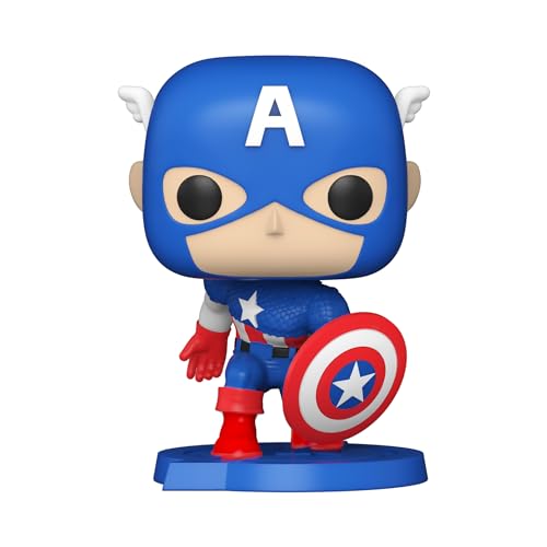 Funko Pop! Comic Cover Marvel Avengers - Captain America Vinyl Figure (72499)