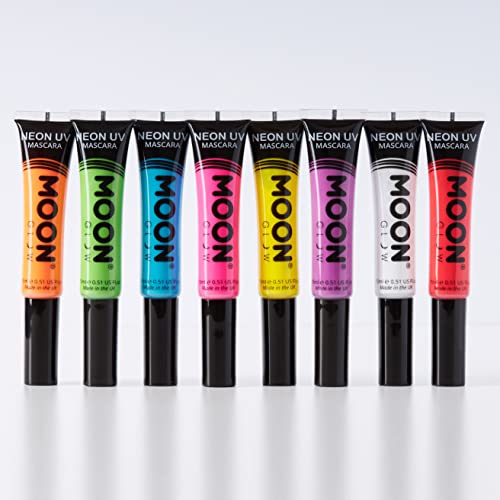 Moon Glow Neon UV Mascara 15ml Verde si illumina brillantemente sotto l&#39;illuminazione UV!