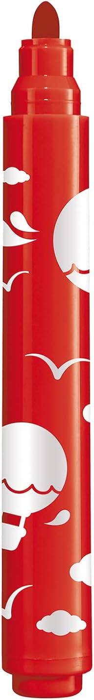 Maped Color'Peps My First Jumbo Colouring Pens - 12 Washable Felt Tips for Toddlers (1+ Years)