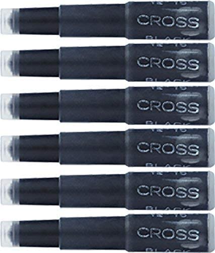 Cross Ballpoint Pen Refill - Black Ink | 6 Count | Model 8921