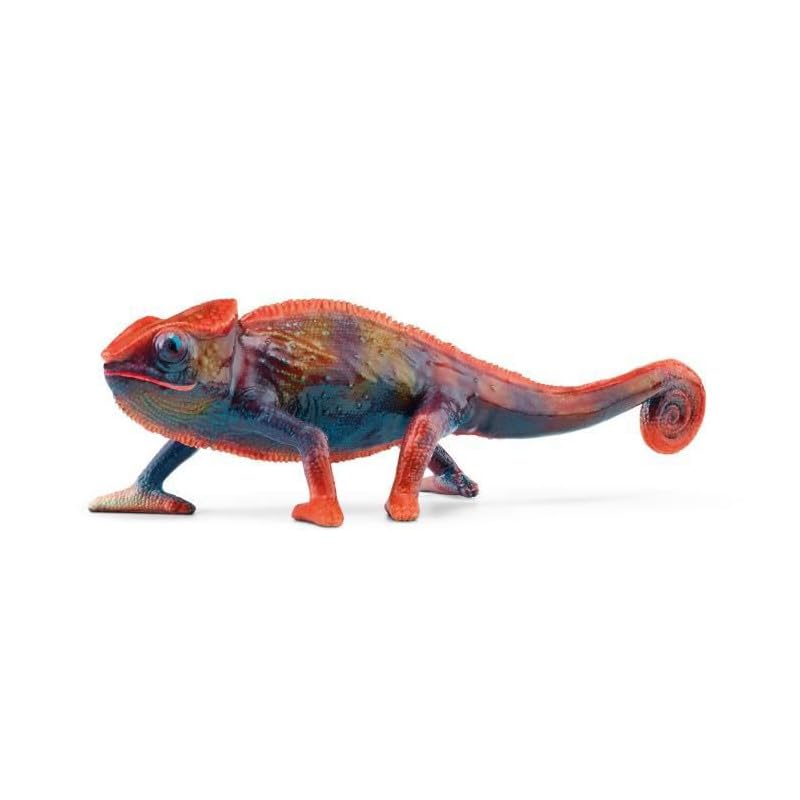 Schleich Wild Life Chameleon Figurine 14858 | Multicolor Plastic | 1.7 Inch 4