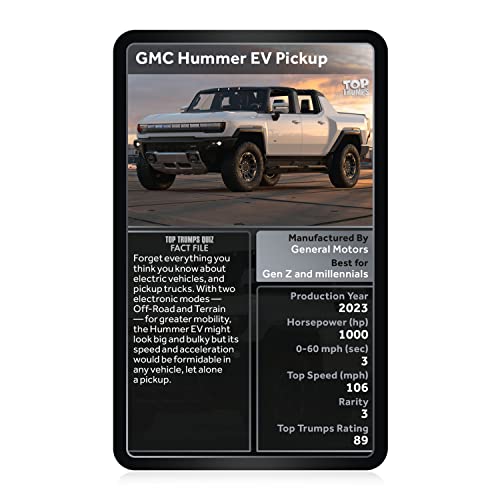 Top Trumps Ultimate 4x4 Vehicles Classics Card Game 8