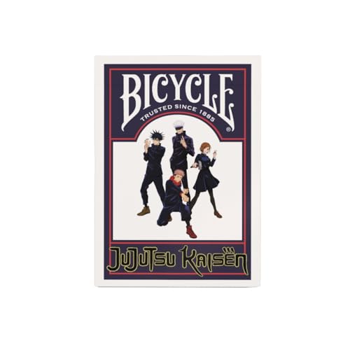 Bicycle Jujutsu Kaisen Playing Cards Deck | Custom Court Cards | Air Cushion Finish