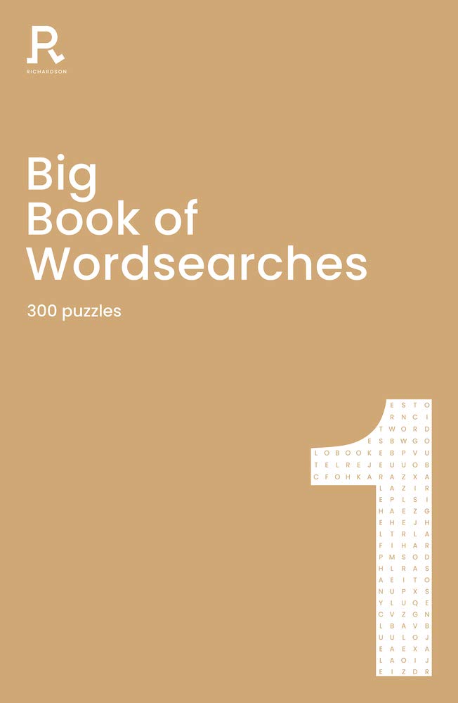 Richardson Publishing Group Big Book of Wordsearches Book 1 - 300 Puzzles | Paperback | English