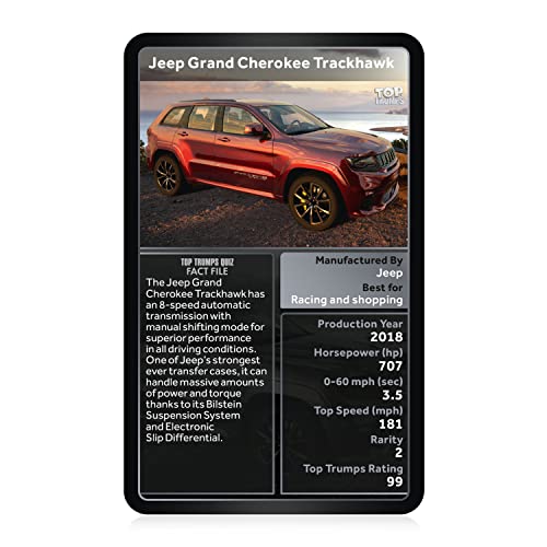 Top Trumps Ultimate 4x4 Vehicles Classics Card Game 9