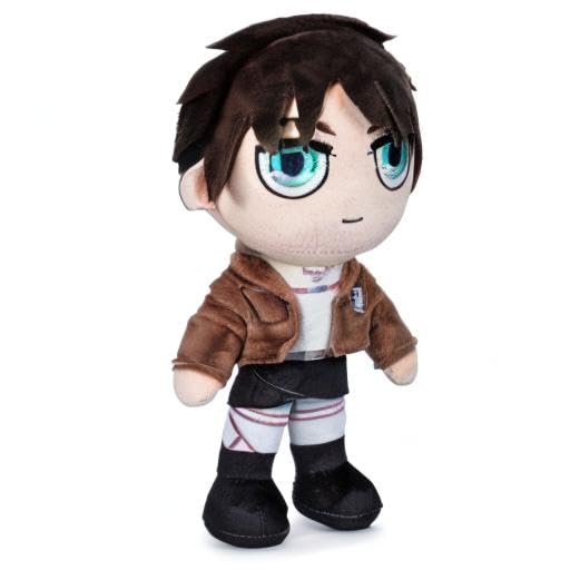 Play by Play Attack on Titan Eren Plush Toy - Anime Collectible for Fans 15 Months and Up